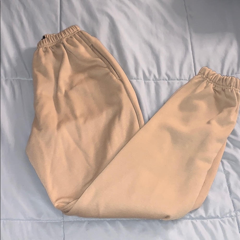 Beige Joggers